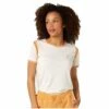 Tee-shirt Rip Curl Ringer Bone -Surfen Geschäft 0058ad54b6d5fae836088535643cfa9ff631ba07 E23RCRLTEH3366779 0