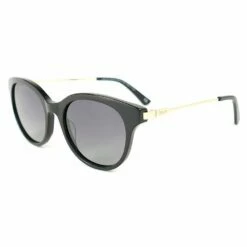Lunettes De Soleil Binocle Eyewear Malaga Gold Black Grey Polarized