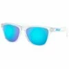 Lunettes De Soleil Oakley Frogskins Xs Polished Clear Prizm Sapphire