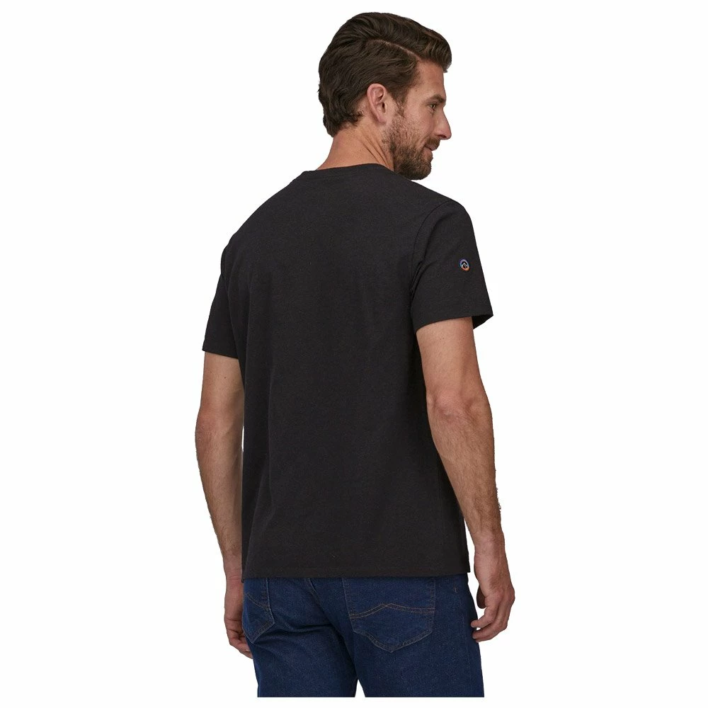 Tee-shirt Patagonia Fitz Roy Icon Responsibili-Tee Ink Black 4 Tee-shirt Patagonia Fitz Roy Icon Responsibili-Tee Ink Black – Image 2