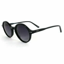 Lunettes De Soleil Binocle Eyewear Sydney Shiny Black Gradient Grey Polarized