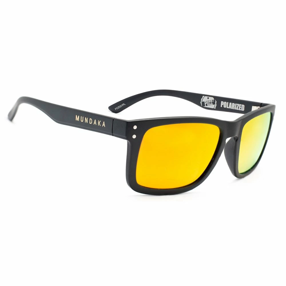 Lunettes De Soleil Mundaka Optic Pozz' Rubber Black Brown Orange Revo Polarized 3 Lunettes De Soleil Mundaka Optic Pozz' Rubber Black Brown Orange Revo Polarized
