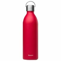 Gourde Qwetch Bouteille Isotherme Active 1L Matt Grenat