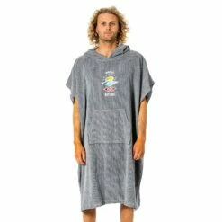 Poncho Surf Rip Curl Wet As - Grey