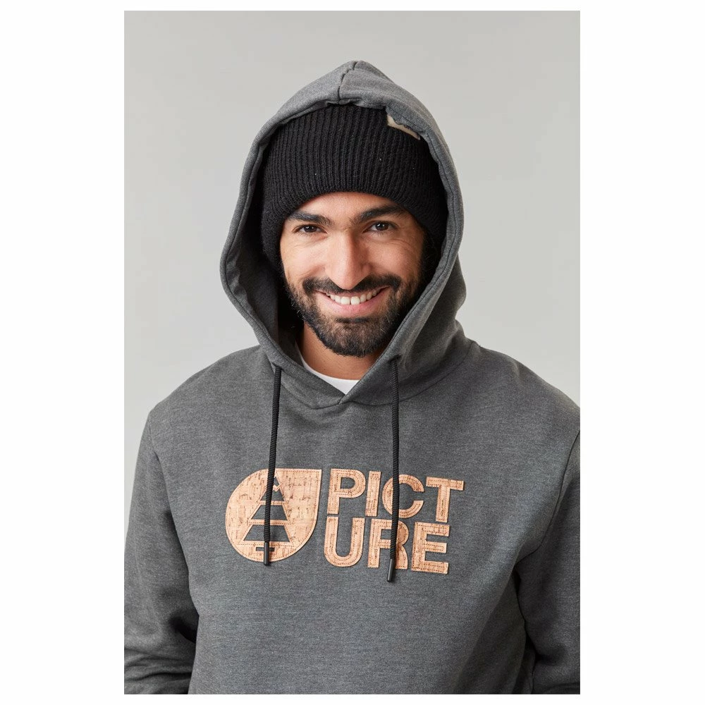 Sweat Picture Basement Cork Hoodie Dark Grey Melange 8 Sweat Picture Basement Cork Hoodie Dark Grey Melange – Image 6