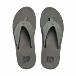 Tongs Reef Fanning Prints - Black/Grey