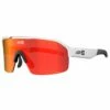 Lunettes De Soleil AZR Coffret Sky Rx Blanche Mat Multicouche Rouge Incolore