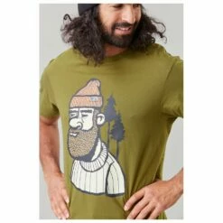 Tee-shirt Picture Trotso Army Green -Surfen Geschäft 0f7b8d878517d511a78821b52bf5054392d7a800 H23PICTTEH2264959 901