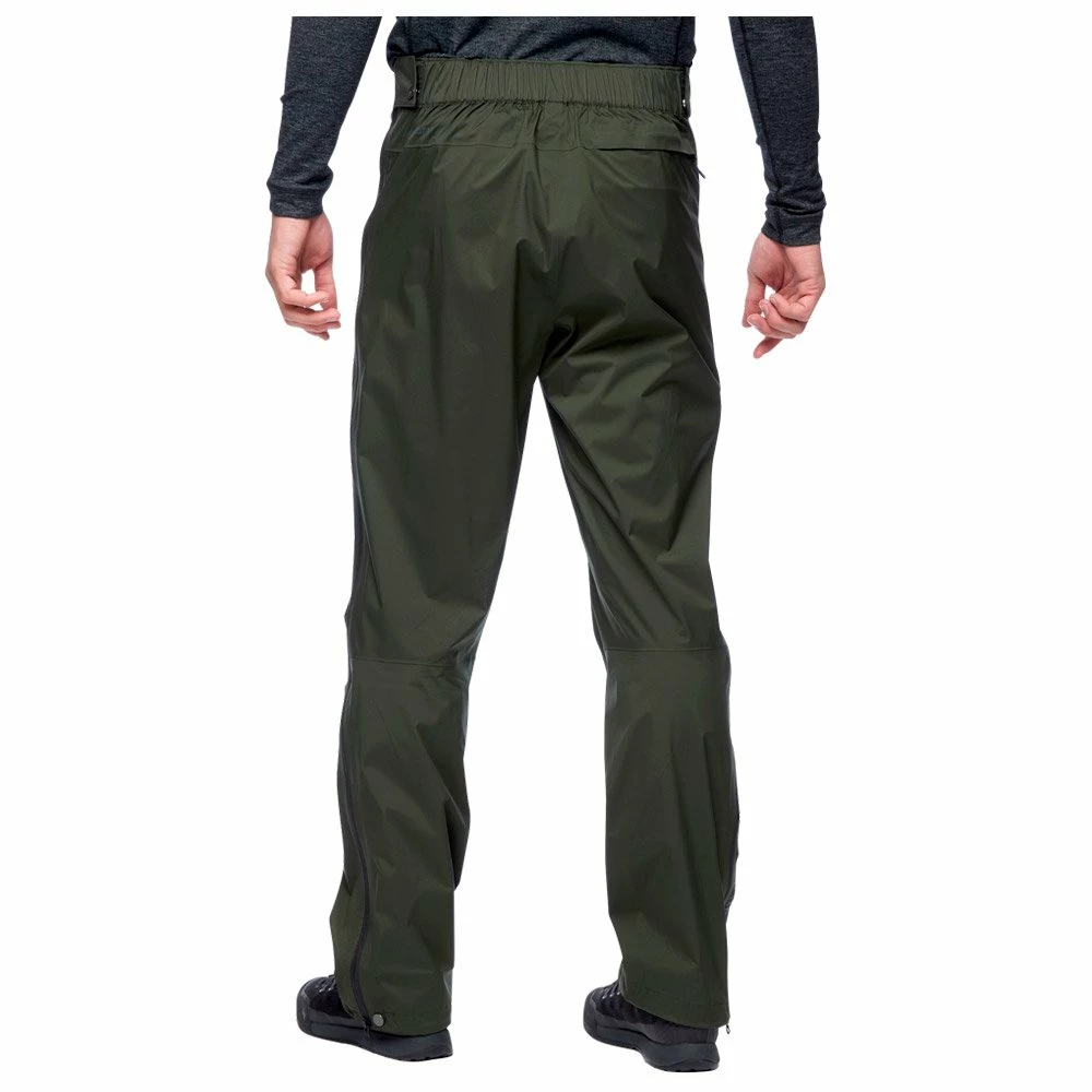 Surpantalon Black Diamond M Stormline Stretch Full Zip Rain Pants Cypress 4 Surpantalon Black Diamond M Stormline Stretch Full Zip Rain Pants Cypress – Image 2