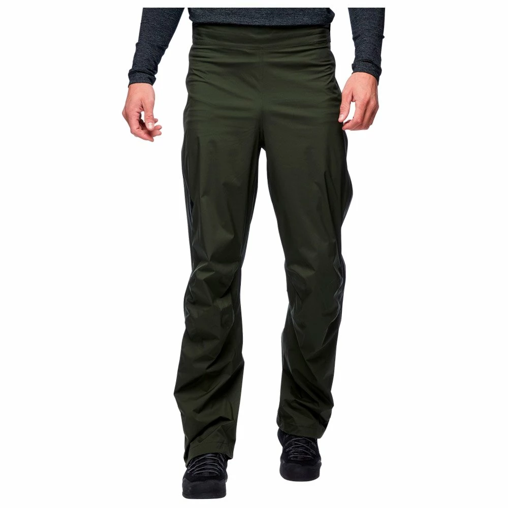 Surpantalon Black Diamond M Stormline Stretch Full Zip Rain Pants Cypress 6 Surpantalon Black Diamond M Stormline Stretch Full Zip Rain Pants Cypress – Image 4