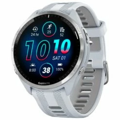 Montres GPS Garmin Forerunner 965 Blanc Gris