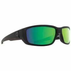 Lunettes De Soleil Spy Dirty Mo Matte Black Happy Bronze Polar Green Spectra Mirror