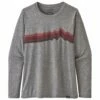 Tee-shirt Patagonia Cap Cool Daily Graphic Ridge Rise Stripe : Feather Grey -Surfen Geschäft 1549c45ded3aa93a593875ad586611143a97d49d E22PATATEH2207060 0