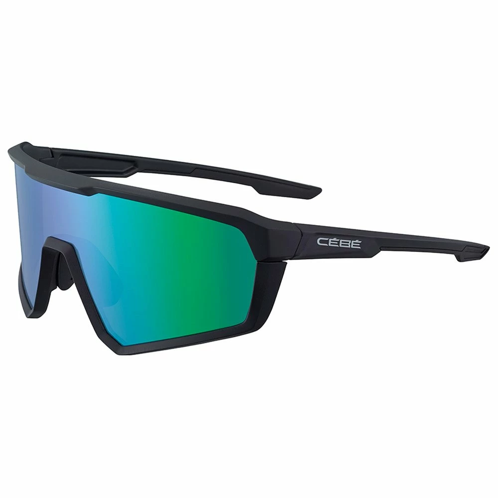 Cébé Lunettes De Soleil Cebe Asphalt Black Matt Zone Grey Cat 3 Green 3 Cébé Lunettes De Soleil Cebe Asphalt Black Matt Zone Grey Cat 3 Green