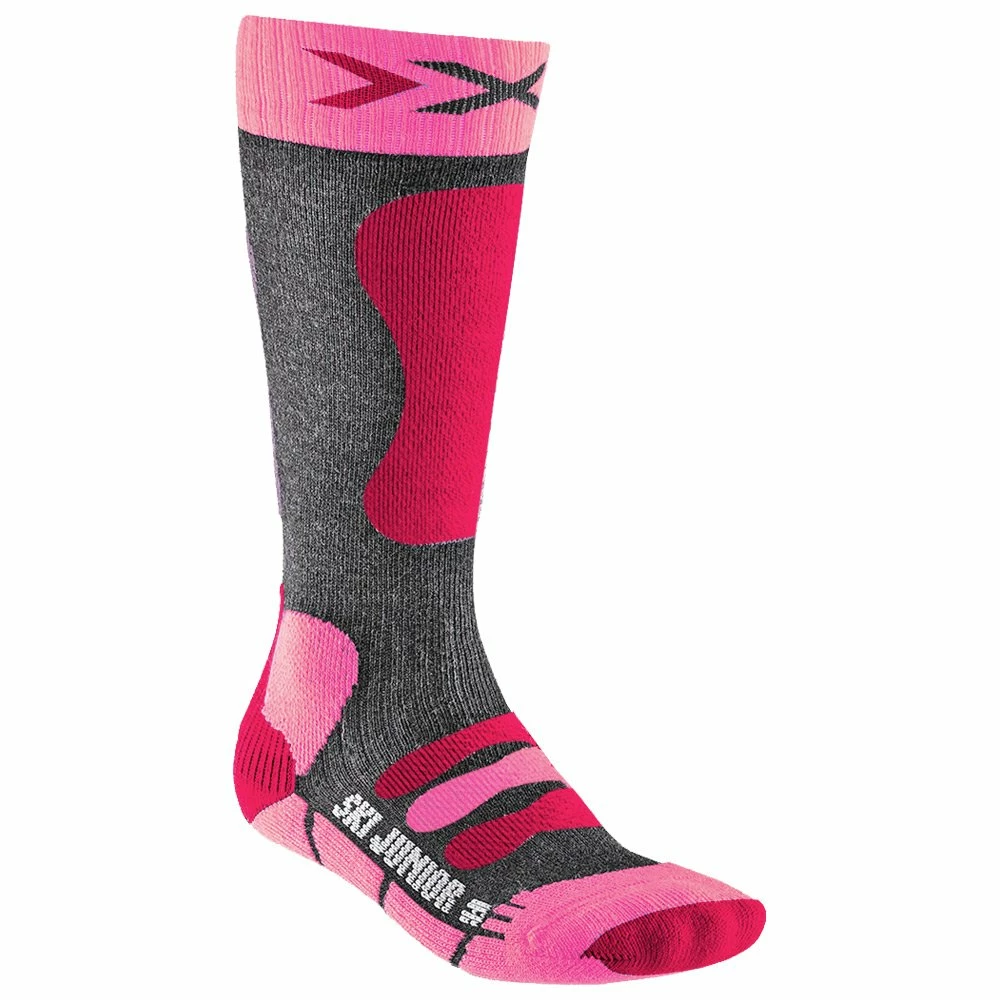 X-Socks Chaussettes X Socks Ski Junior 4.0 Rose 3 X-Socks Chaussettes X Socks Ski Junior 4.0 Rose