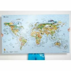 Accessoires Divers Surf Awesome Maps Carte Du Monde - Surftrip Map
