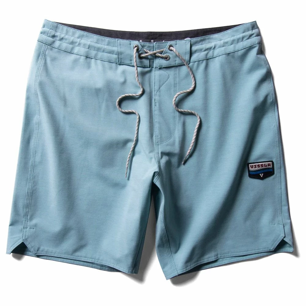 Boardshort Vissla Solid Sets 18.5" Aqua 3 Boardshort Vissla Solid Sets 18.5" Aqua
