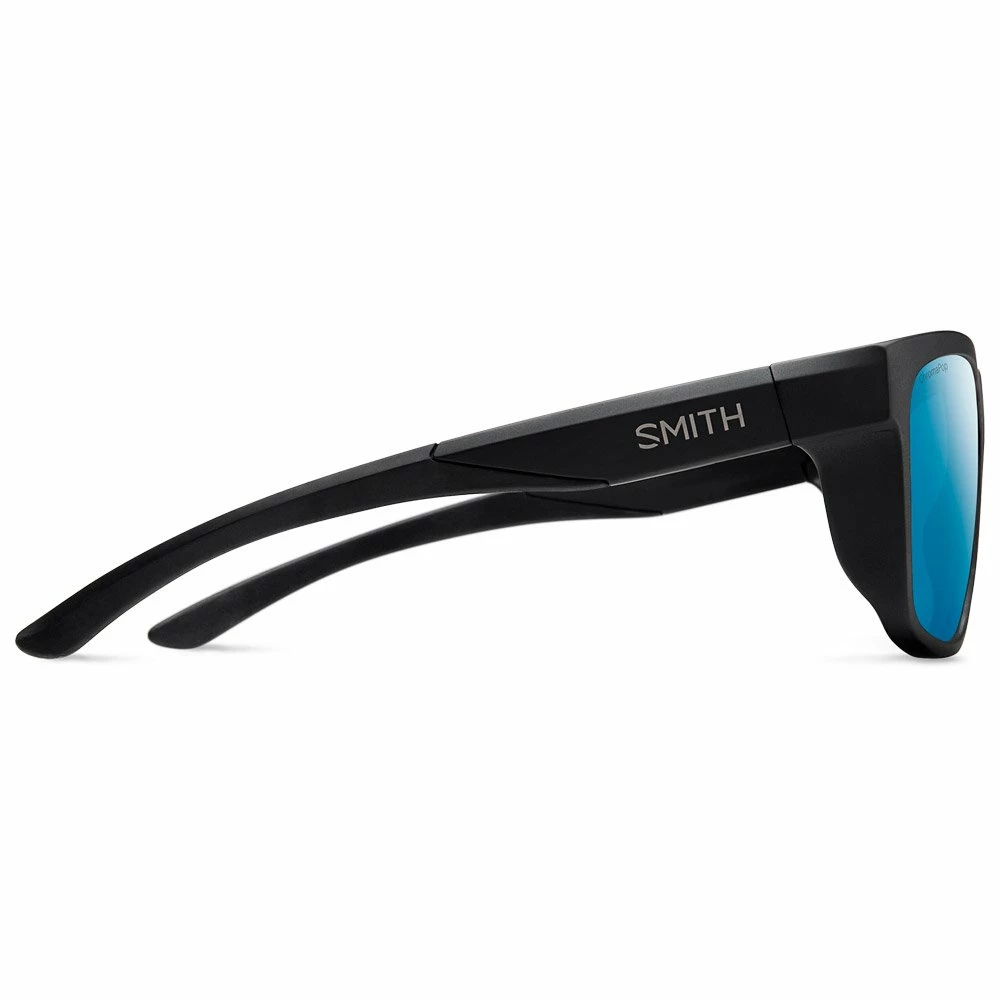 Lunettes De Soleil Smith Barra Matte Black Chromapop Polarized Blue Mirror 4 Lunettes De Soleil Smith Barra Matte Black Chromapop Polarized Blue Mirror – Image 2
