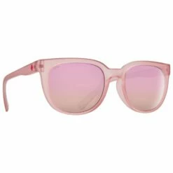 Lunettes De Soleil Spy Bewilder Matte Translucent Rose Bronze Rose Quartz Spectra Mirror