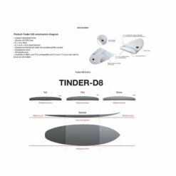 Board De Surf Nsp NSP Protech Tinder D8 Hybrid -Surfen Geschäft 216151a60e3031283ec8e1c20084fbbecdad9469 E22NSPWAT70474 3