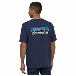 Tee-shirt Patagonia P-6 Logo Responsibili-Tee Classic Navy -Surfen Geschäft 221e716bc34100864f726631bf9278218ff54a53 E21PATAACC1366523 2