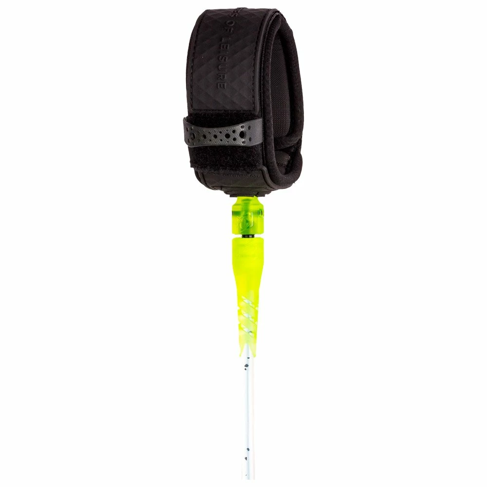 Leash Surf Creatures Pro Cement Speckle Lime Black 4 Leash Surf Creatures Pro Cement Speckle Lime Black – Image 2