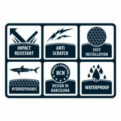 Bande Protection SUP Rail Saver Pro SUP - Stripes - White / Black -Surfen Geschäft 2506ed8012089444ee898d9ad63c49a694dc853b E22RAILWAT27239 RSVP0089316 10