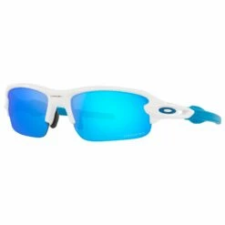 Lunettes De Soleil Oakley Flak Xxs Polished White Prizm Sapphire