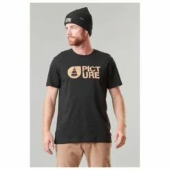 Tee-shirt Picture Basement Cork Black -Surfen Geschäft 286eccef25d9538e87e1e0395648b63c646f8312 H23PICTTEH2264940 4