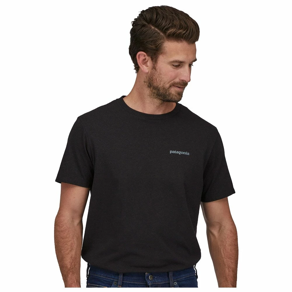 Tee-shirt Patagonia Fitz Roy Icon Responsibili-Tee Ink Black 3 Tee-shirt Patagonia Fitz Roy Icon Responsibili-Tee Ink Black