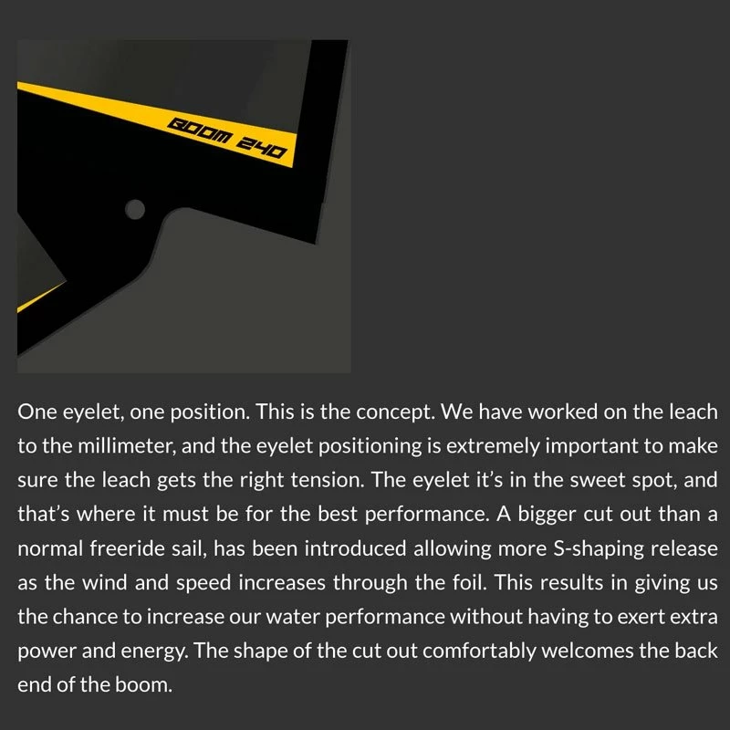 Voile De Windsurf Point-7 ACX - Black 8 Voile De Windsurf Point-7 ACX - Black – Image 6