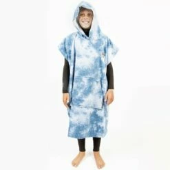 Poncho Surf Vissla Junior - Blue Tie Dye