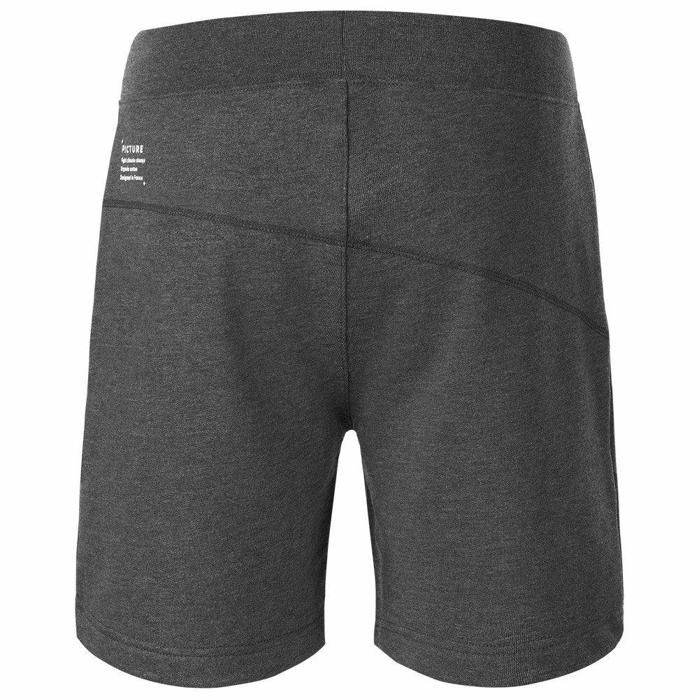 Short Picture Augusto Dark Grey Melange 4 Short Picture Augusto Dark Grey Melange – Image 2