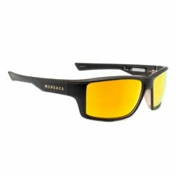 Lunettes De Soleil Mundaka Optic Foil Mat Black Orange Smoke Cx Polarized Orange Revo