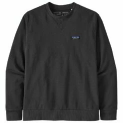 Sweat Patagonia Regenerative Organic Certified Cotton Crewneck Sweatshirt Ink Black