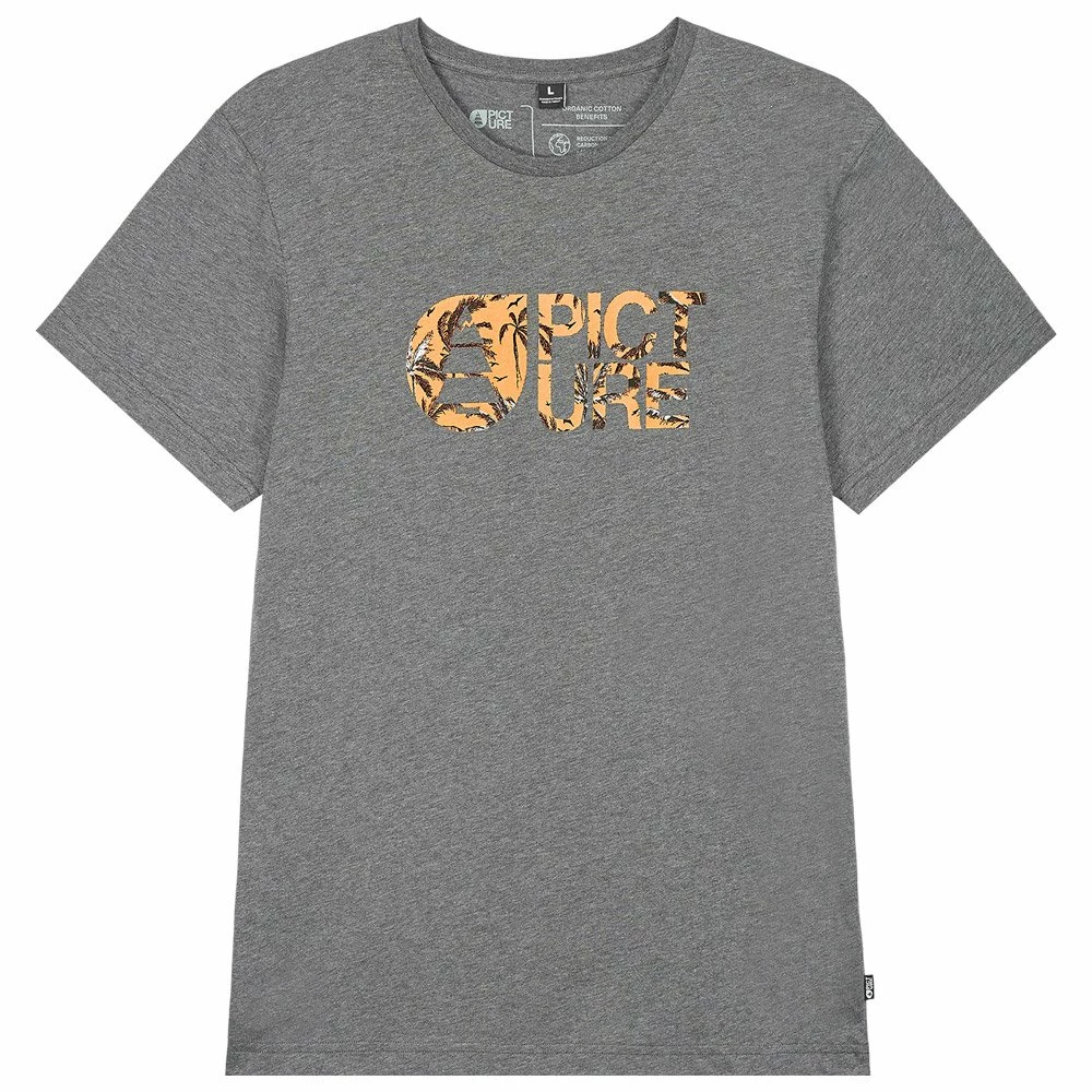 Tee-shirt Picture Basement Palmay Dark Grey Melange 3 Tee-shirt Picture Basement Palmay Dark Grey Melange