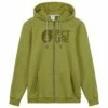 Picture Basement Flock Zip Army Green