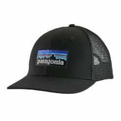 Casquette Patagonia P-6 Logo Lopro Trucker Hat Black
