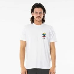 Tee-shirt Rip Curl Search Essential - White
