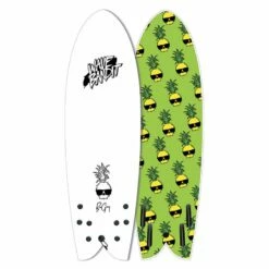 Board De Surf Wave Bandit By Catch Surf Ben Gravy - Retro Fish - 5'8" / 173 Cm