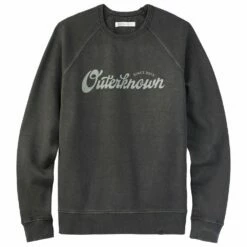Sweat Outerknown Outerknown Script Crew Faded Black