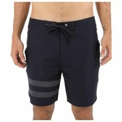 Boardshort Hurley Phantom+ Block Party Renegade 18" Black