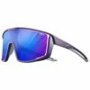 Lunettes De Soleil Julbo Fury Mat Violet Gris Reactiv 1-3 High Contrast