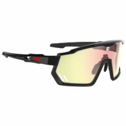 AZR Pro Race Rx Noire Vernie Irisé Rouge Photochromique