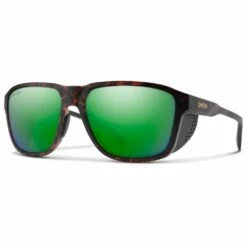 Lunettes De Soleil Smith Embark Matte Tortoise Chromapop Polarized Green Mirror
