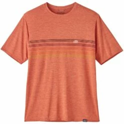 Tee-shirt Patagonia M's Cap Cool Daily Graphic Line Logo Ridge Stripe