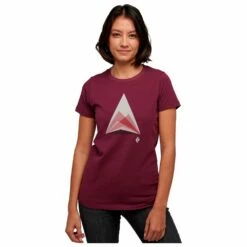 Tee-shirt Black Diamond W Mountain Transparency Tee Blackberry -Surfen Geschäft 34426bb4f71c69a426fe147cf6b265a71a5614b2 H23BDIATEH2248781 4
