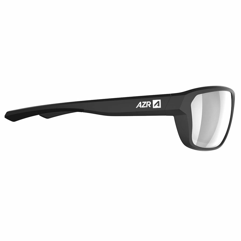 Lunettes De Soleil AZR Sport Noire Mate Gris Miroir 4 Lunettes De Soleil AZR Sport Noire Mate Gris Miroir – Image 2