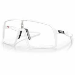 Lunettes De Soleil Oakley Sutro Matte White Clear To Black Iridium Photochromic
