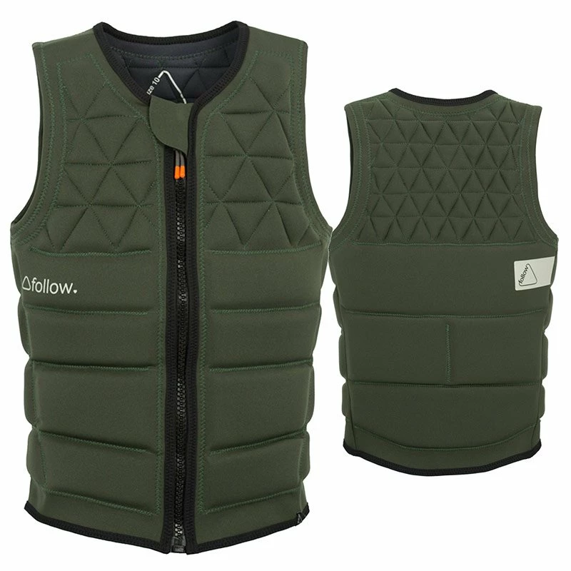 Impact Vest Follow Pharaoh Pro Ladies Wakeboard - Olive 3 Impact Vest Follow Pharaoh Pro Ladies Wakeboard - Olive
